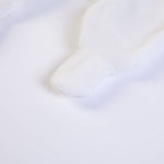 Tutina Neonato in Ciniglia - Bianco - Fiocchetti