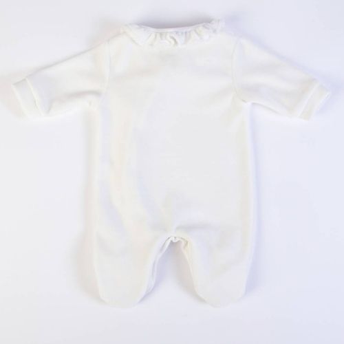 Tutina Neonato in Ciniglia - Bianco - Fiocchetti