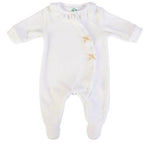 Tutina Neonato in Ciniglia - Bianco - Fiocchetti