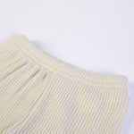 Tutina Neonato a Maglia 2 Pezzi - Gold