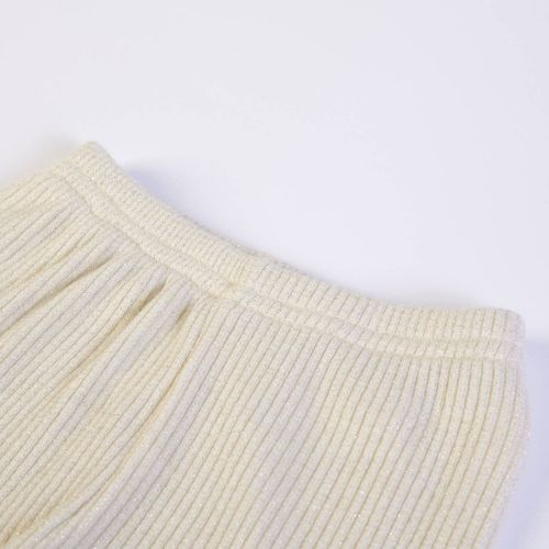 Tutina Neonato a Maglia 2 Pezzi - Gold