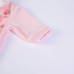 Tutina Neonato in Ciniglia - Rosa - Floral Mouse