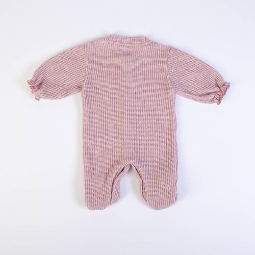 Tutina Neonata a Maglia - Rosa Cipria