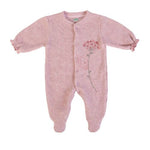 Tutina Neonata a Maglia - Rosa Cipria