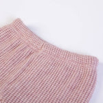 Tutina Neonata a Maglia 2 Pezzi - Rosa Cipria