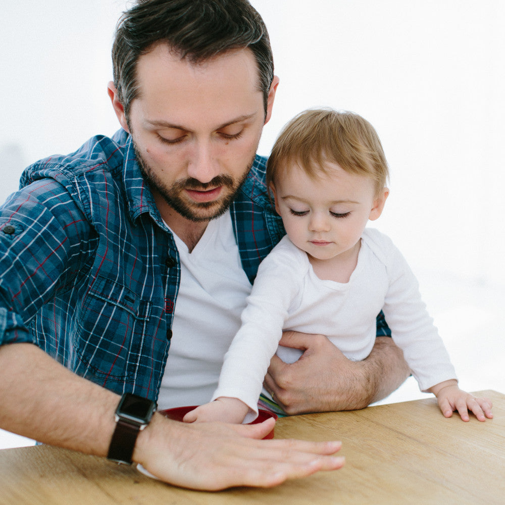 Cornice porta foto da tavolo con impronta - pearhead