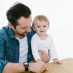 Cornice porta foto da tavolo con impronta - pearhead