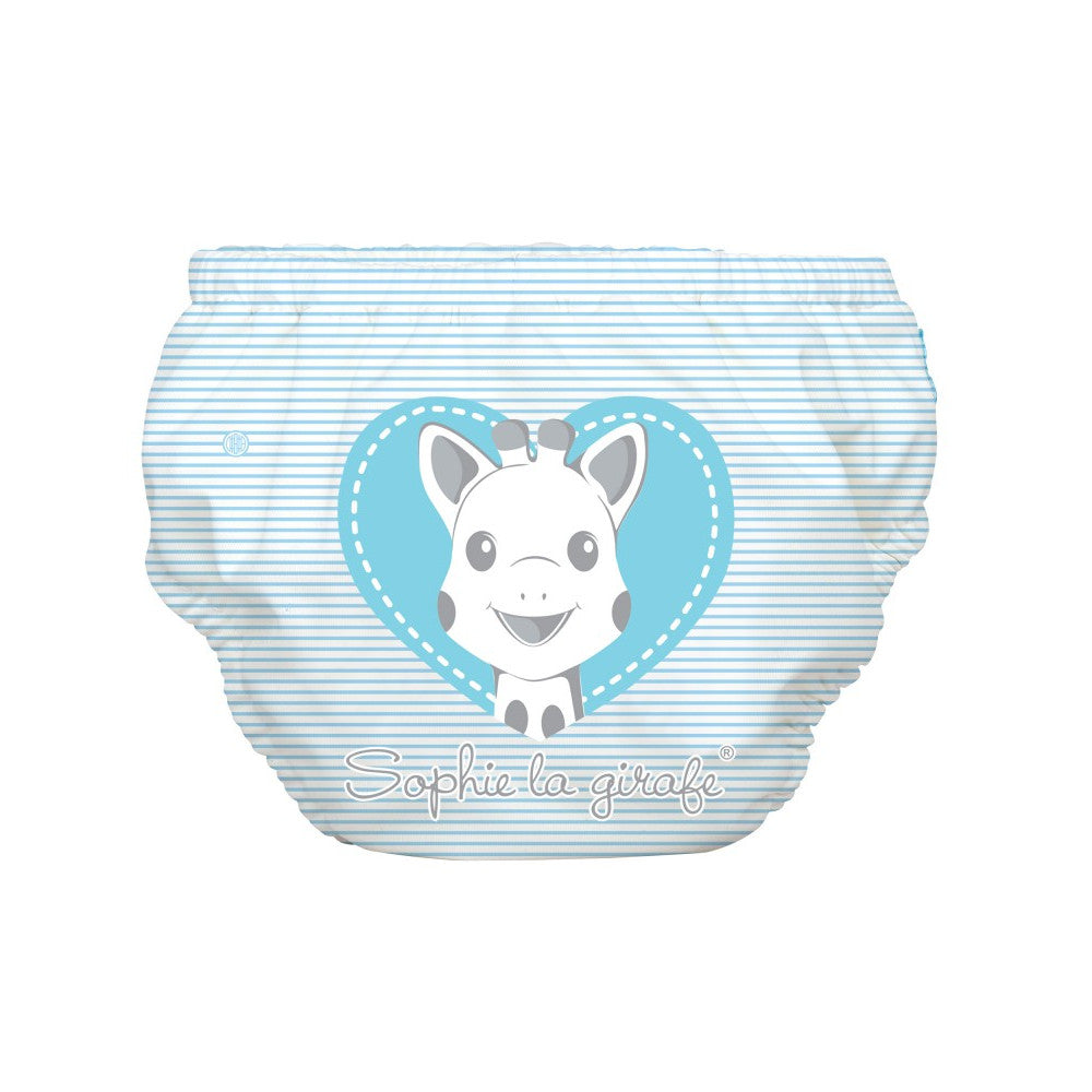 Costume Contenitivo - Mutandina Training 2 in 1 - Sophie Pencil Blue - Charlie Banana