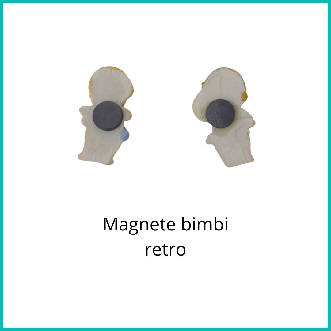 SACCHETTINO CONFETTI SEGNAPOSTO BOMBONIERA NASCITA BATTESIMO MAGNETE BIMBO CELESTE - Nene Shop