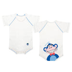 BODY JBIMBI MONOTAGLIA PER NEONATO/BAMBINO IN COTONE 0-36 MESI JUNGLEE "SCIMMIOTTO"