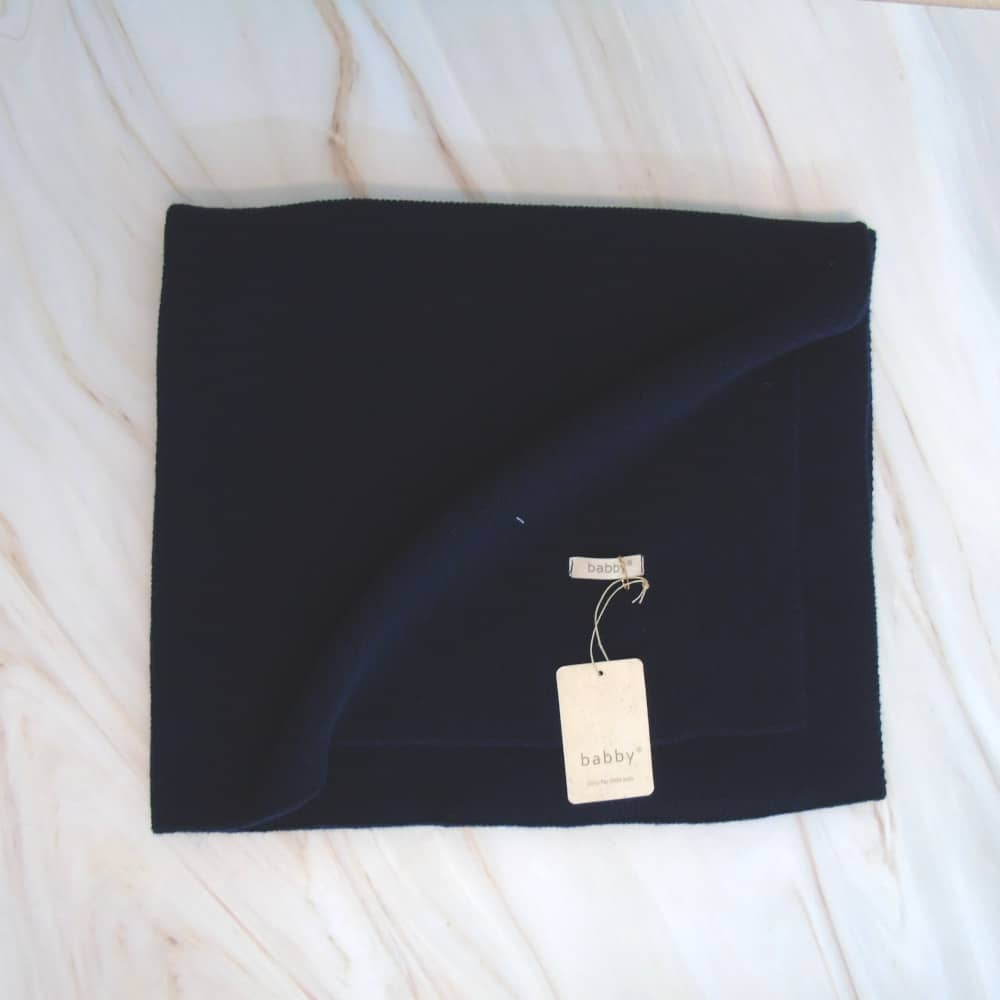 COPERTINA NEONATO IN MISTO LANA  - LEA