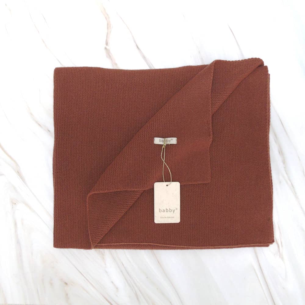 COPERTINA NEONATO IN MISTO LANA  - LEA