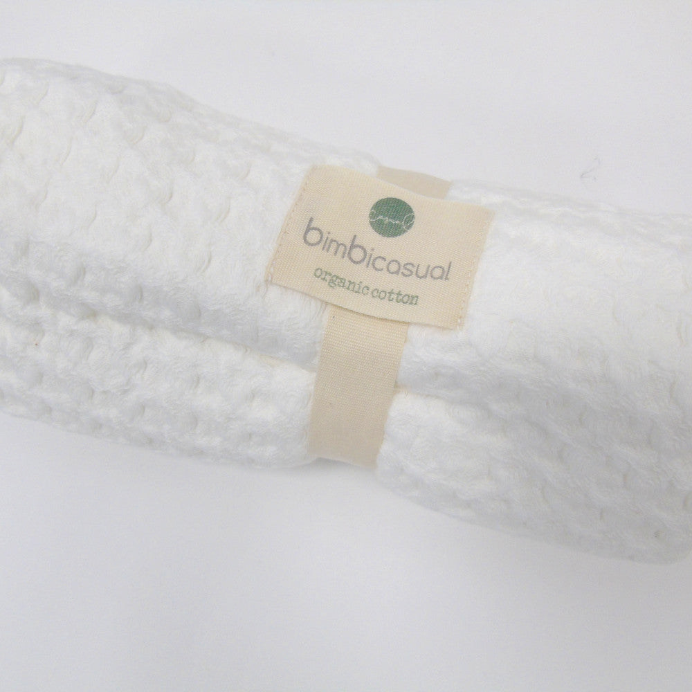 Copertina Neonato Culla carrozzina Passeggino in cotone crochet bianco