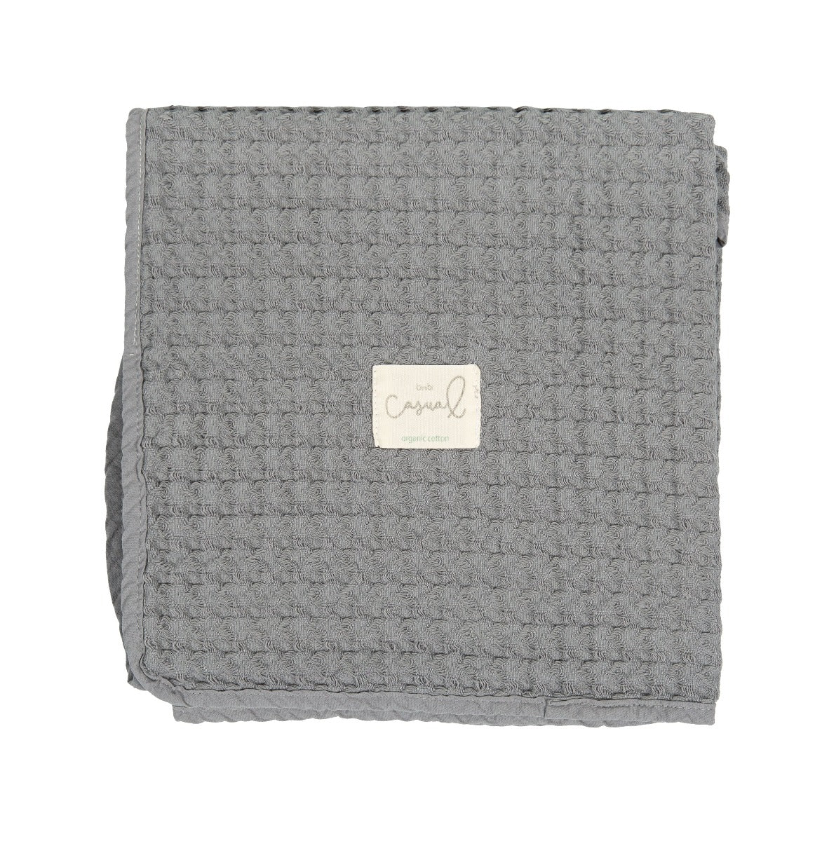 COPERTINA NEONATO CARROZZINA CULLA PASSEGGINO IN CROCHET - COTONE - GRIGIO - Nene Shop