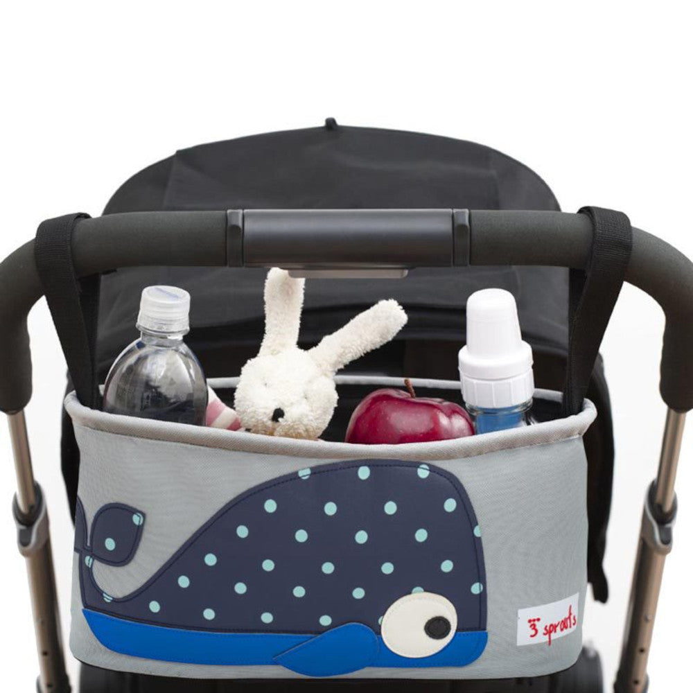 Portaoggetti per Passeggino 3 Sprouts - Balena