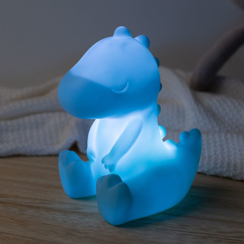 Luce Notturna Cameretta Led - Dinosauro - accesa