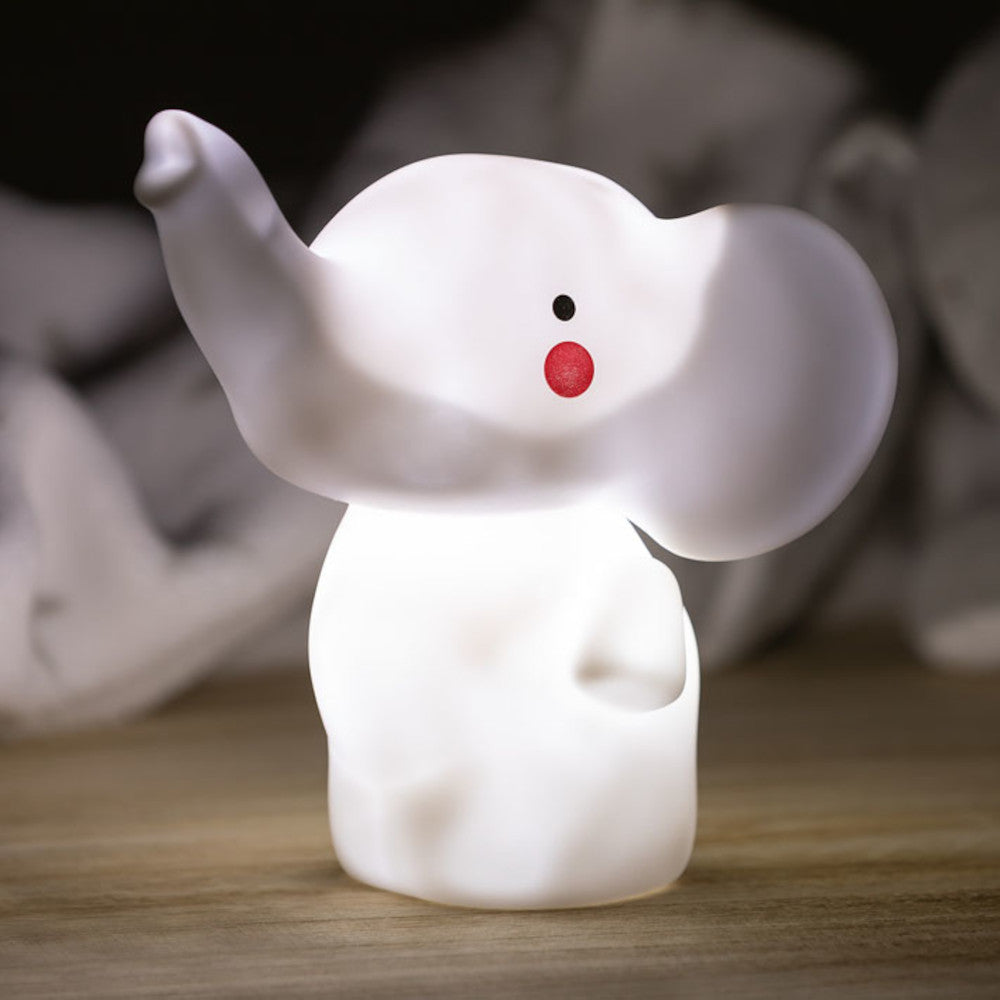 luce notturna elefante - accesa