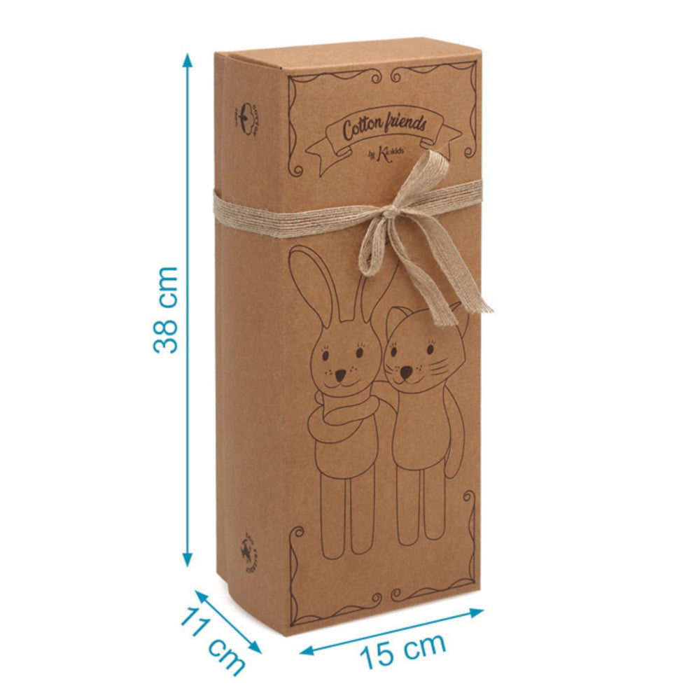 Pupazzo Coniglietto Cotone 30 cm - Kiokids