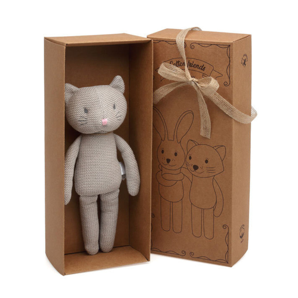 Pupazzo Micio Cotone 30 cm - Kiokids