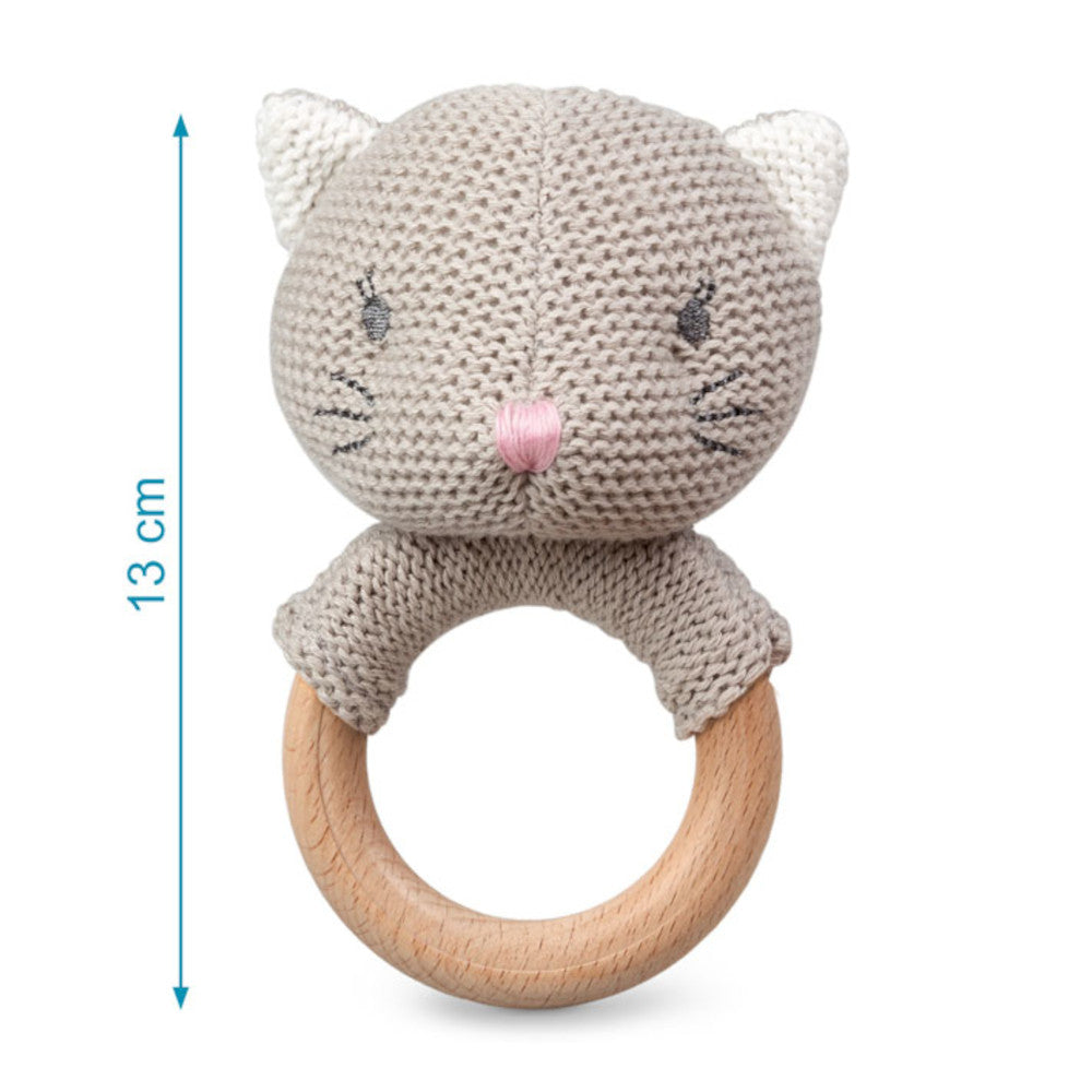 Kiokids - Sonaglio Massaggiagengive Micio Grigio