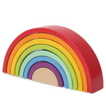 Arcobaleno Impilabile in Legno - Gioco Montessoriano - Kiokids