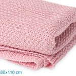 COPERTINA ESTIVA NEONATO IN BAMBOO - ROSA - Nene Shop