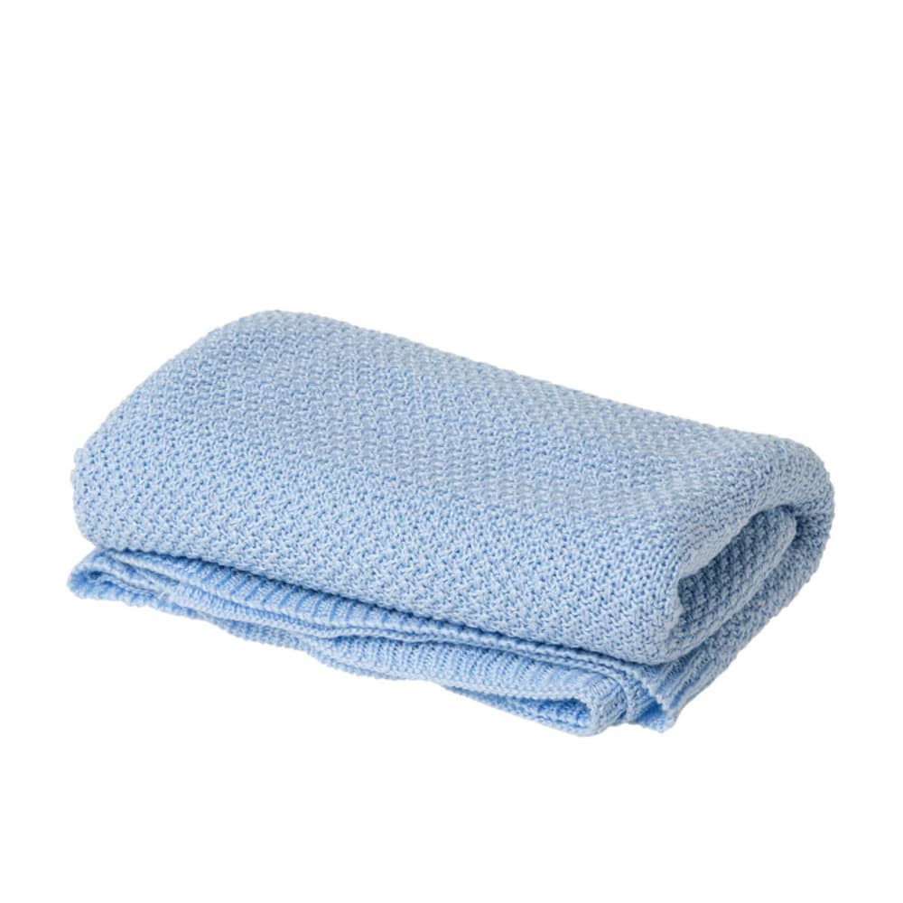 Copertina Neonato Estiva in Bamboo - Blu