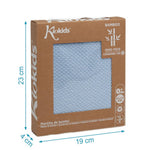 Copertina Neonato Estiva in Bamboo - Blu