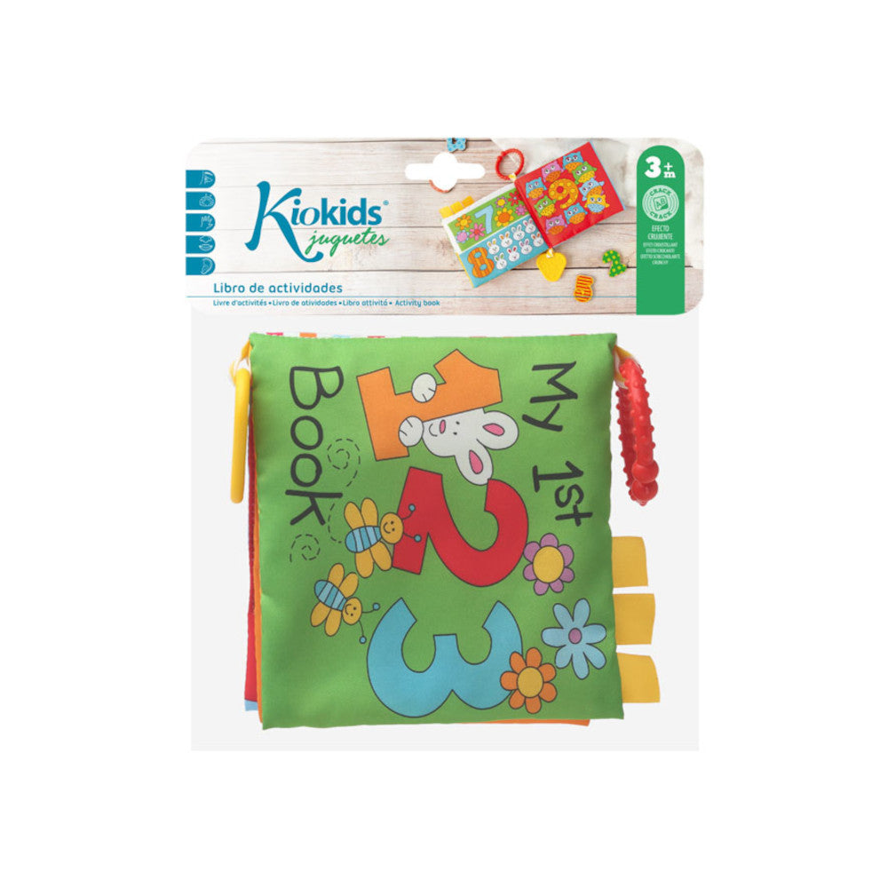 Libro Morbido per Neonati - 123 - Kiokids