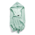 Accappatoio Neonato in Mussola di Cotone - Verde - Kipkep