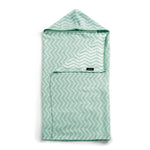 Accappatoio Neonato in Mussola di Cotone - Verde - Kipkep