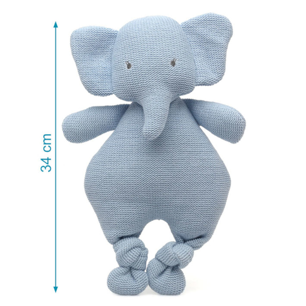Pupazzo Elefante Celeste in Cotone - Cotton Friends
