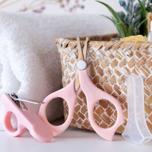 Forbicine Unghie Neonato Punta Tonda - Set Manicure Neonato