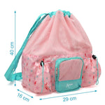 Borsa da spiaggia in rete per bambini - Rosa - Kiokis