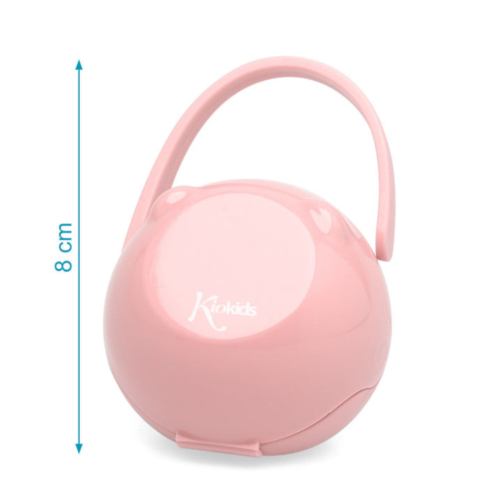 Scatola Porta Succhietto - Custodia Porta Ciuccio - Rosa