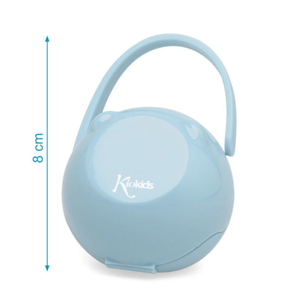 Scatola Porta Succhietto - Custodia Porta Ciuccio - Celeste