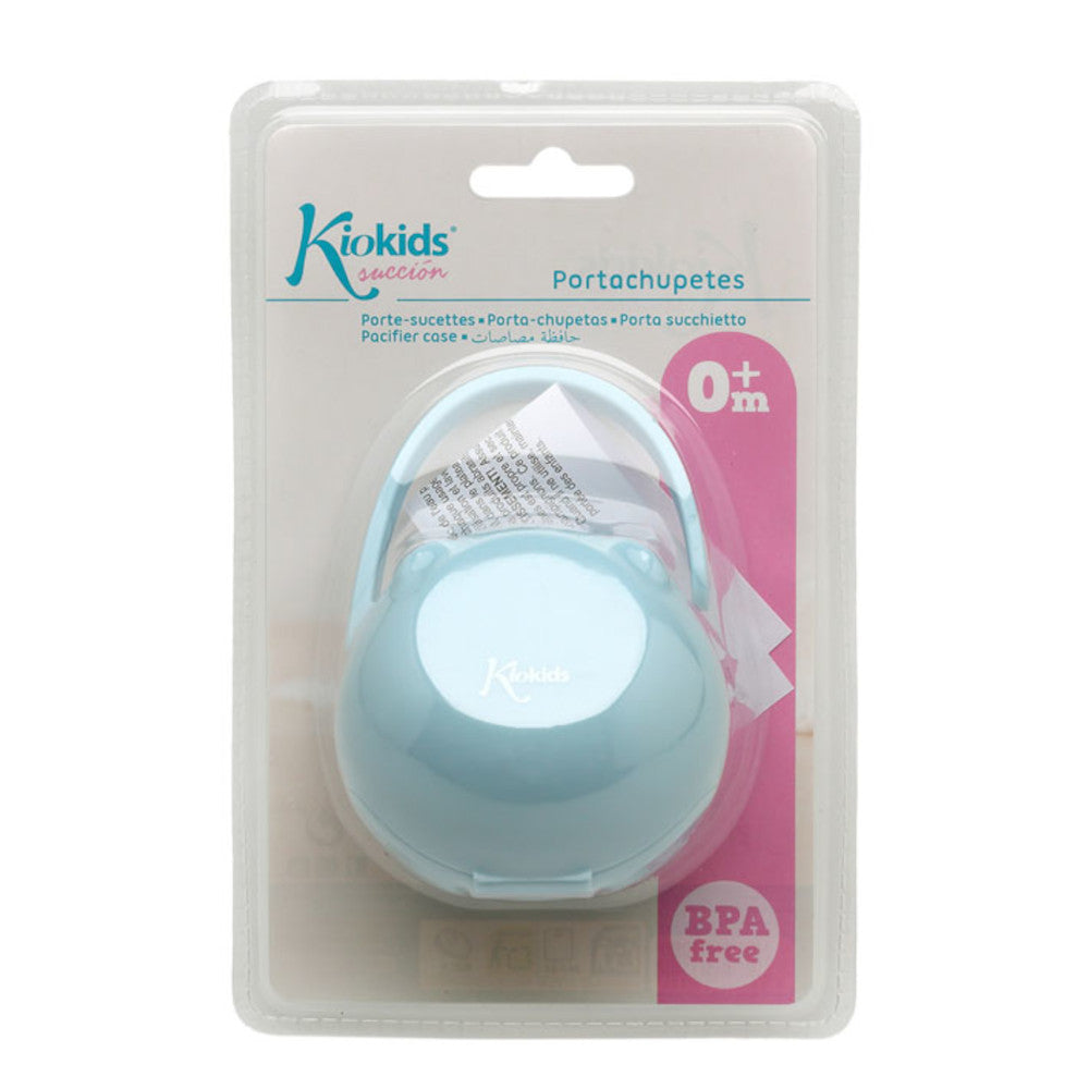 Scatola Porta Succhietto - Custodia Porta Ciuccio - Celeste