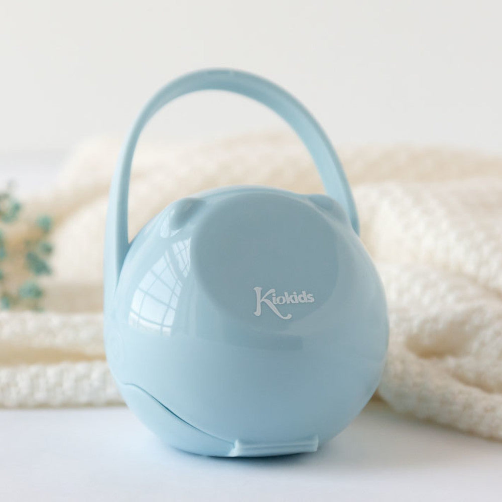 Scatola Porta Succhietto - Custodia Porta Ciuccio - Celeste