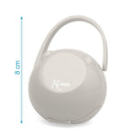 Scatola Porta Succhietto - Custodia Porta Ciuccio - Grigio - Kiokids