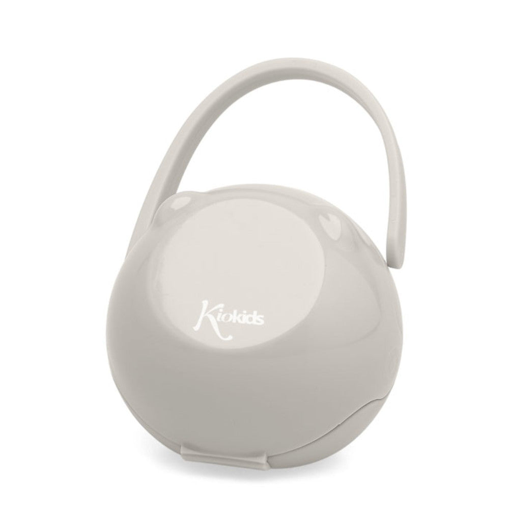 Scatola Porta Succhietto - Custodia Porta Ciuccio - Grigio - Kiokids