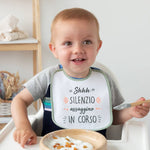 SET 7 BAVAGLINI BAMBINO IMPERMEABILI IN COTONE 