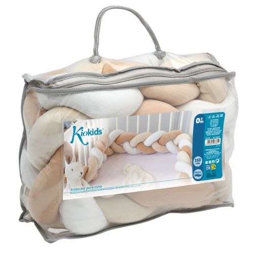 Treccia Paracolpi Lettino - Beige - Kiokids