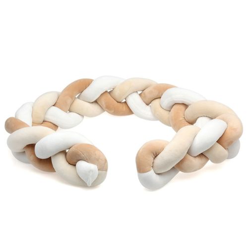 Treccia Paracolpi Lettino - Beige - Kiokids