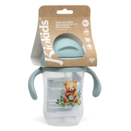 Tazza Apprendimento Bambini - Orsetto - Salvia 6 Mesi +