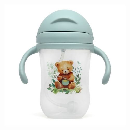 Tazza Apprendimento Bambini - Orsetto - Salvia 6 Mesi +