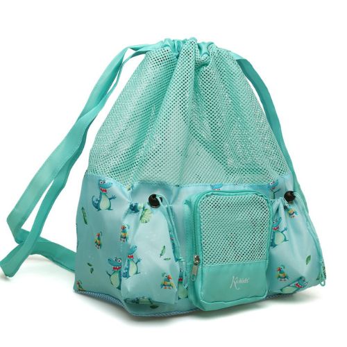 Borsa da Spiaggia a Rete per Bambini - Verde