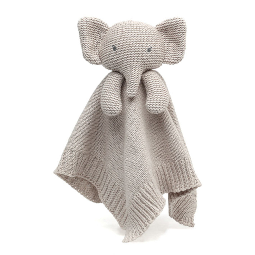 Doudou Neonato Elefante in Cotone Grigio