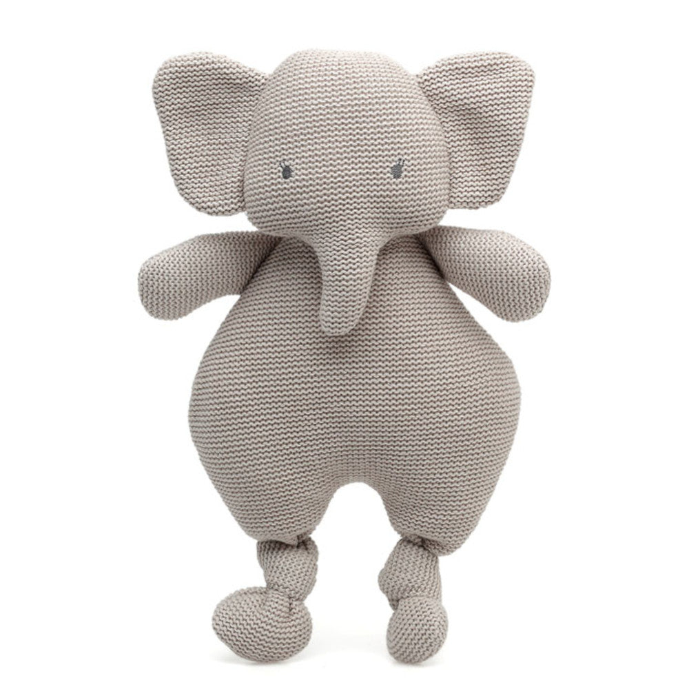 Pupazzo Elefante Grigio in Cotone - Kiokids