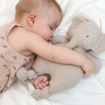 Pupazzo Elefante Grigio in Cotone - Kiokids