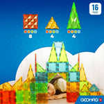 Costruzioni Magnetiche Bambini - Set 16 Pezzi - Geomag